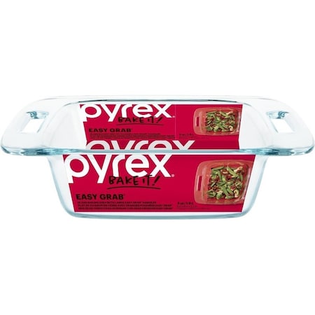 Pyrex Baking Dish, Glass, Clear 1085797