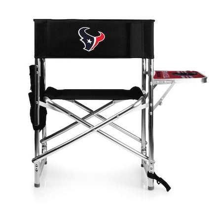 Picnic Time Family Of Brands Houston Texans - Sports Chair, (Black) 809-00-179-134-2