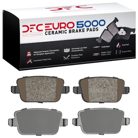 Dfc 5000 Euro Ceramic, Disc Brake Pad Set, 1600-1314-00