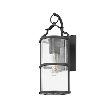 Troy Lighting Burbank 1 Light Wall Sconce 6.25 In. Textured Black B1311-TBK