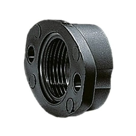 Flexa Gmbh RQF2-M Thread M25 x 1.5 Flange Black 5020.071.225