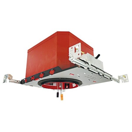 Elco Lighting 6in 0-10V Shallow New Construction Dedicated LED Housing EL75FICDXAS