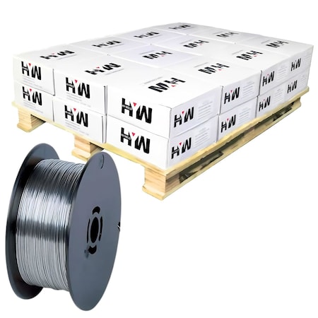 Hyw Products E71T-1C/1M Mild Steel .045in Flux-Cored Wire 33-Pound Spoo, 24 Spools on a Pallet 21045033-24