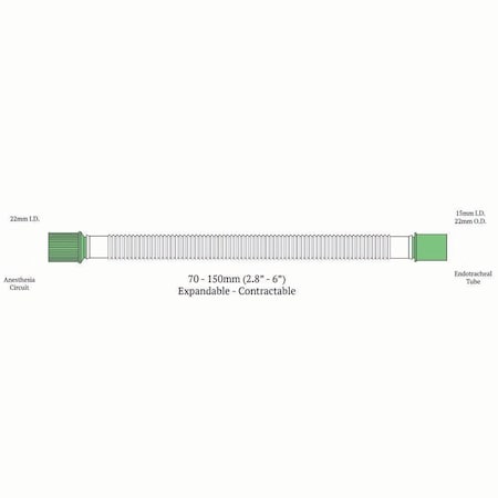 Jorgensen Laboratories Anesthesia Extension Circuit J0248Z