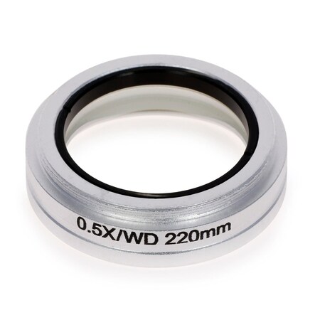 Amscope 0.5X Barlow Lens For SF Series Stereo Microscopes (54mm) SF05