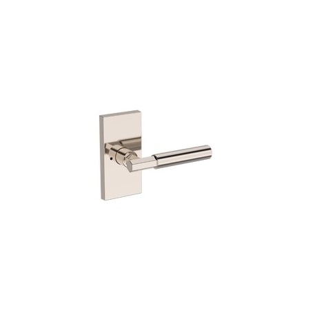Baldwin Residential Door Levers Privacy Right Hand Lifetime Bright Nickel PVRIDCFR055