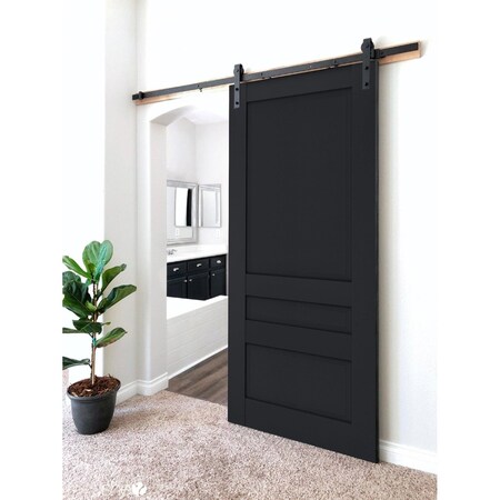 Sartodoors Sturdy Barn Door Solid Core Modern Interior VEREGIO7411BD-B-ANT-18