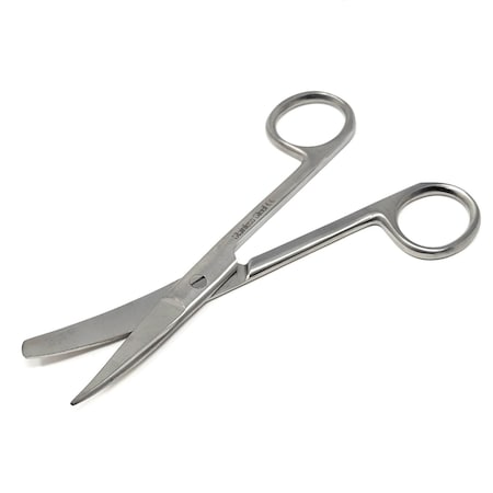A2Z Scilab Lab Scissors 5.5 inches Sharp/Blunt Curved Blades, Stainless Steel A2Z-ZR-111S