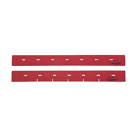 Tennant Squeegee Set, Rubber, Red 4132809