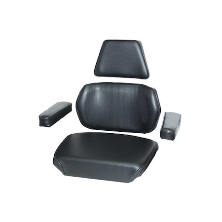 Uni Pro Case 1170 4-Piece Seat Cushion Kit, Black Vinyl 7310