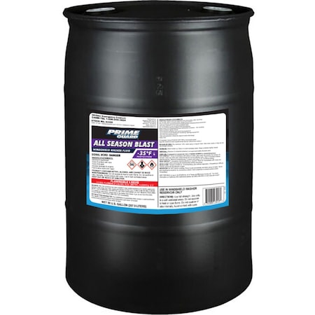 Prime Guard Prime Guard -35 Degree F All Season Blast Purple Windshield Washer Fluid - 55 Gallon PRIM93555