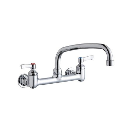 Elkay Handle-Operated Faucet, Manual, Arc LK940AT10L2H