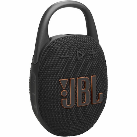 Jbl Portable Speaker with Bluetooth, built-in battery, waterproof and dustproof feature JBLCLIP5BLKAM