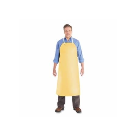 Alphatec Hycar Apron, 35 in x 45 in, Nitrile/Poly-Cotton, Yellow 012-56-510-35X45