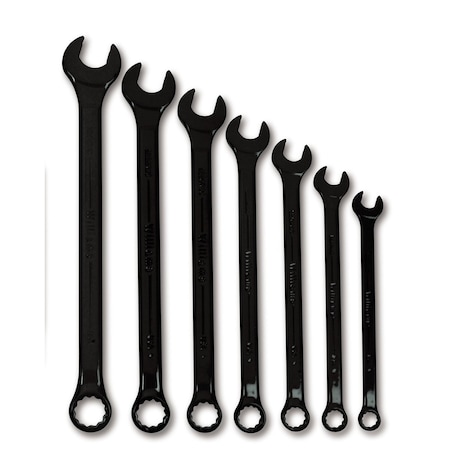 Williams Williams Super Combo Wrench Set, Black, 7 pcs., SAE JHWWS1170BSC