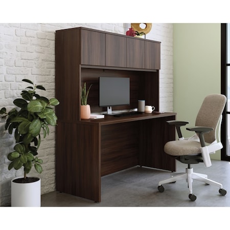 Officeworks By Sauder Affirm 60 in. Desk & 60 in. Hutch Ne Ste A2 431866