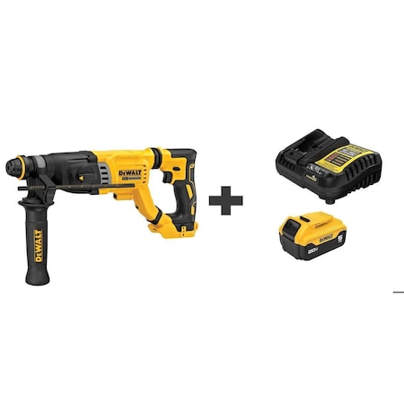 Dewalt Cordless Rotary Hammer, Battery Included DCH263B/DCB205C