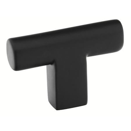 Patioplus 2 in. Trail Cabinet Knob, Flat Black PA1635143