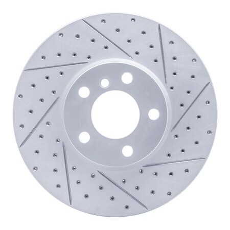 Dynamic Friction Co DFC Geoperformance Rotor - Drilled and Slotted 830-31144R