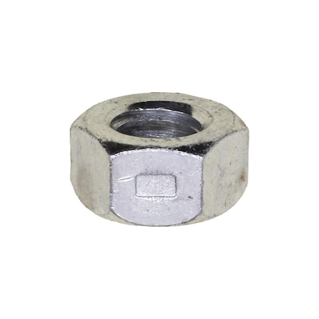 Auveco 5/16in-18 Two Way Lock Nut - Zinc, 100PK 11741