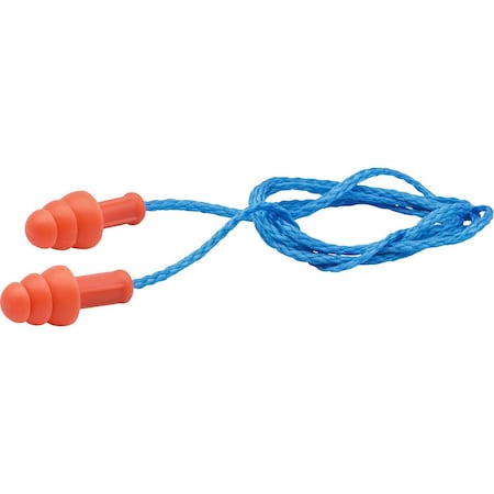 Pip Corded Ear Plugs, Reusable, NRR25 dB, PK100 267-HPR320C