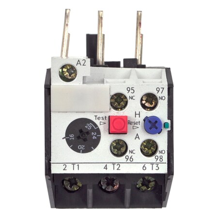 Brah Electric IEC Overload Relay, 1NO/1NC, 10 A Min current, 16 A Max current, 690 V B3UA54-00-2A