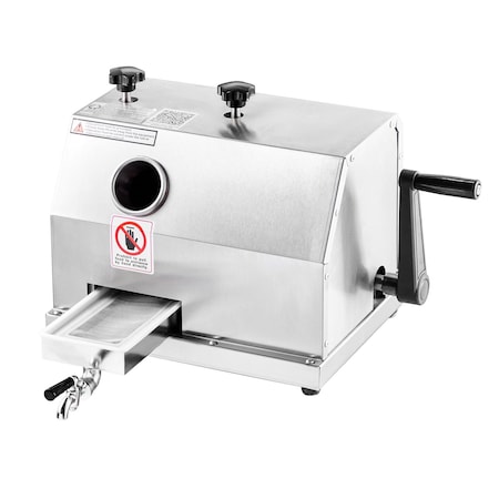Vevor Commercial Manual Sugar Cane Juicer 110LBS/H Output 3 Rollers 2.4" Inlet YF-SY80