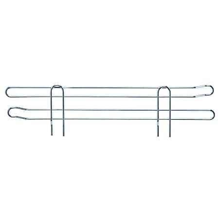 Quantum Storage Systems WIRE SHELVING SIDE LEDGE 18in SL18