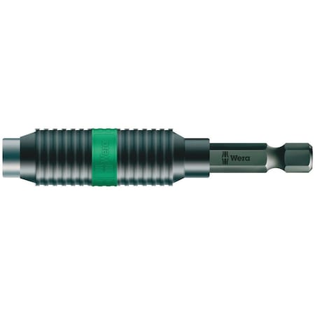 Wera 897/4 R Rapidaptor BiTorsion Universal Bit Holder, 1/4 in x 75 mm 5053923001