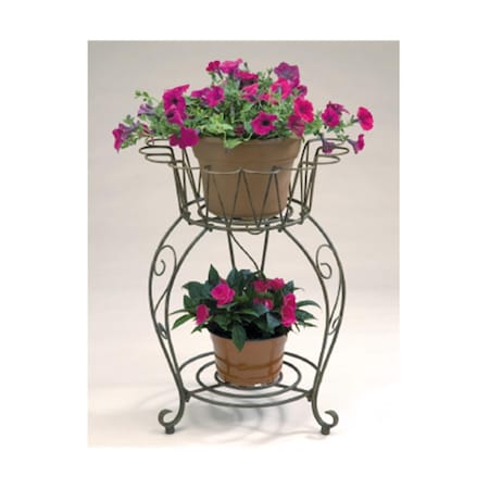 Pipers Pit 20 In. Metal Round Planter PI38332