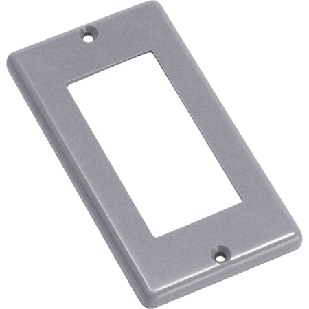 Steel City GFCI 4-1/4'' x 2-5/16'' Handy Box Cover HB1GF