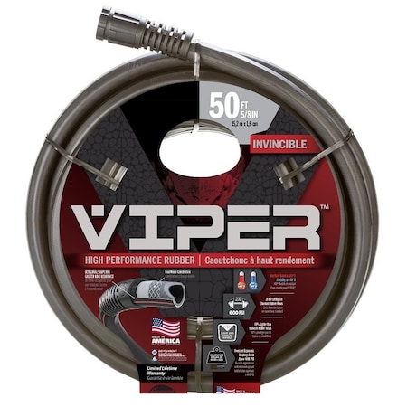 Swan VIPER HOSE 5/8 IN X 50 FT GRAY CELVP58050