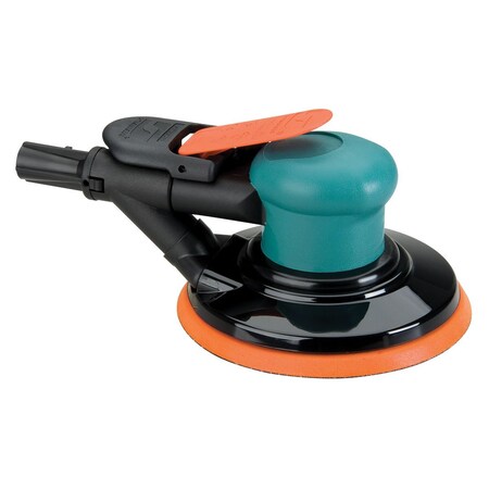 Dynabrade Air Orbital Sander, 6 in Disc Dia, Palm 59013