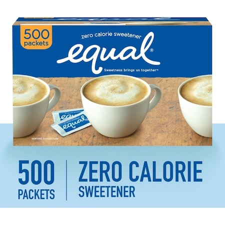 Equal Zero Calorie Original Sweetener Packets, Assorted, 500PK MRINUT20015448