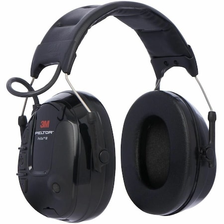 3M Peltor Headset, 21dB, Headband, Black, AA Batteries MT13H220A