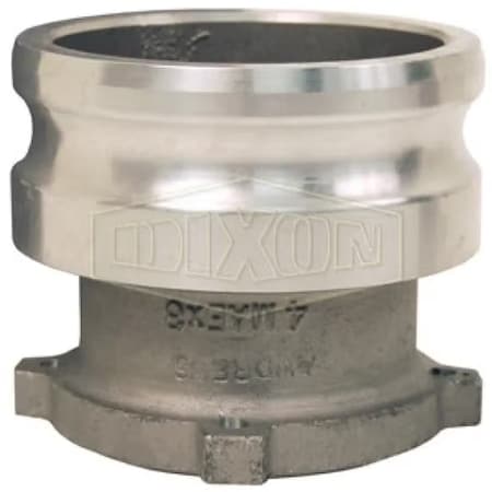 Dixon Inlet End Tight Fill Coupling, 3 in Nominal, MNPT End Style, Aluminum, Domestic 300-MAE