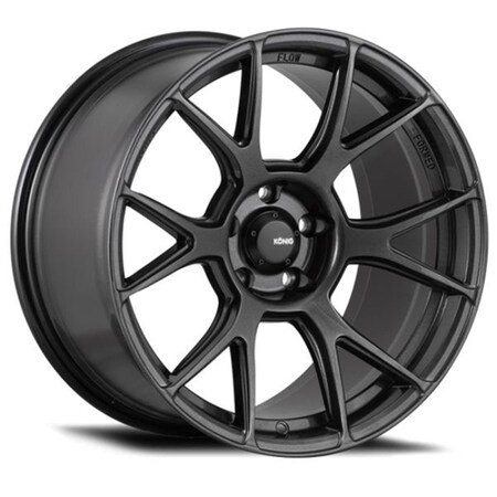 Newalthlete 18 x 9.5 in. B Ampliform 5 x 120 mm ET35 Wheel, Dark Metallic Graphite NE3852634