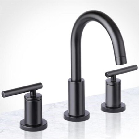 Miseno Mia Widespread Bathroom Faucet, Black MNO1343LFB