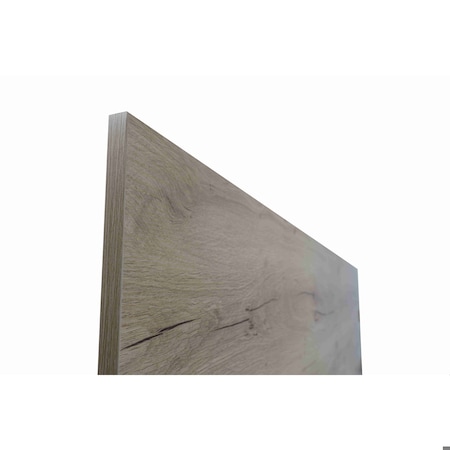 Cambridge Radiance 24 in. W x 90 in. H Slab Pantry End Panel in Light Oak TEP94-LO