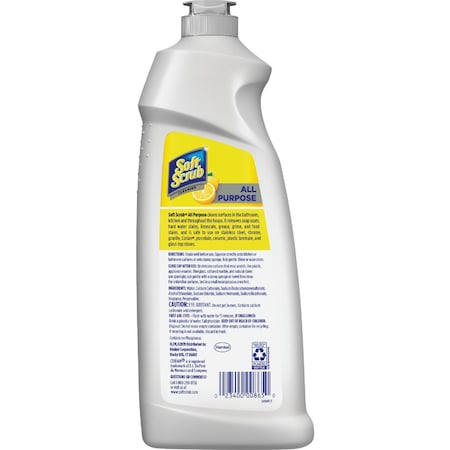 Soft Scrub 24 Oz. Lemon Cleanser 3007236