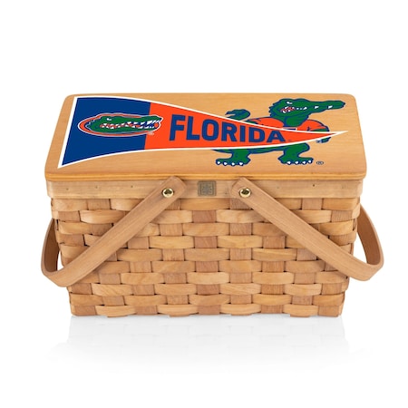 Picnic Time Family Of Brands NCAA Florida Gators Poppy Personal Picnic Basket 124-00-299-164-0