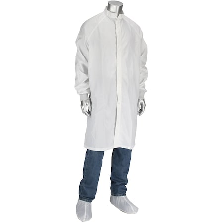 Uniform Technology Altessa Grid ISO 5 (Class 100) Cleanroom Frock CFRZC-74WH-3XL