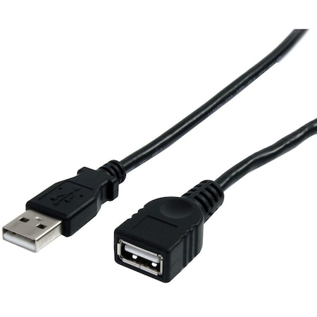 Startech.Com 10 FT BLACK USB EXTENSION CABLE A TO A USBEXTAA10BK