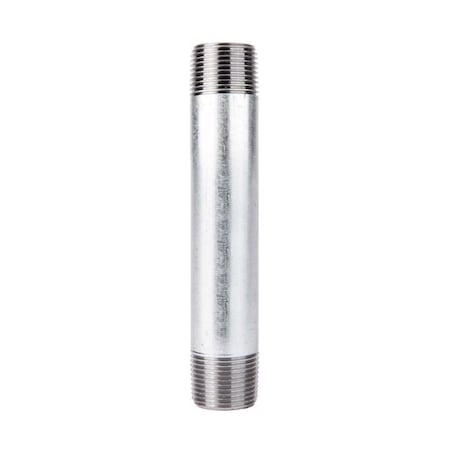 Stz Industries 3/8 in. MIP each X 3/8 in. D MIP Galvanized Steel 5-1/2 in. L Nipple 309UP38X512