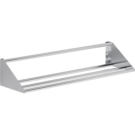 Amgood 62 in. Stainless Steel Tubular Glass Rack Shelf AMG WS-TGR-1862-Z