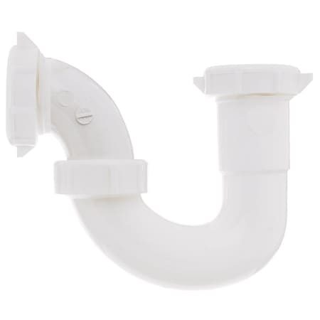 Do It Best 1-1/2'' White Polypropylene Sink Trap with Reducer Washer DIB20960