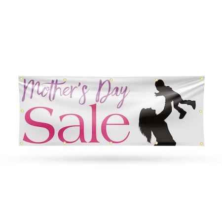 Signmission Mothers Day Sale, 48 Inch x 120 Inch, Vinyl Banner B-120-30742