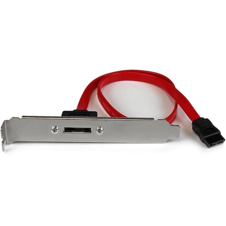 Startech.Com 18IN 1 PORT SATA TO ESATA PLATE ADAPTER ESATAPLT18IN