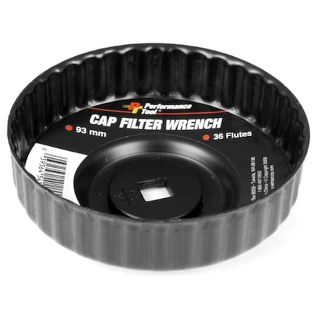 Perform Tool W54115 Filter Cap Wrench 93 mm., 36 Fl PTL-W54115