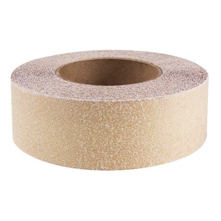 Nmc Anti Slip Grit Tape Roll Vinyl Proprietary Grit Size, Clear, 4" W x 60 ft. L AGT460C